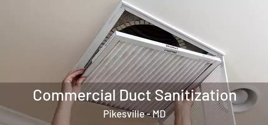 Commercial Duct Sanitization Pikesville - MD